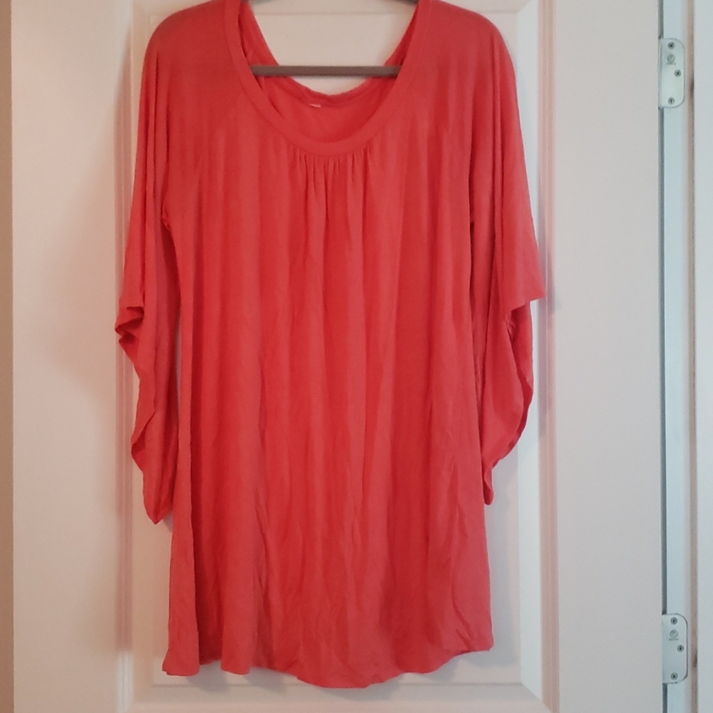 Flared arm tunic